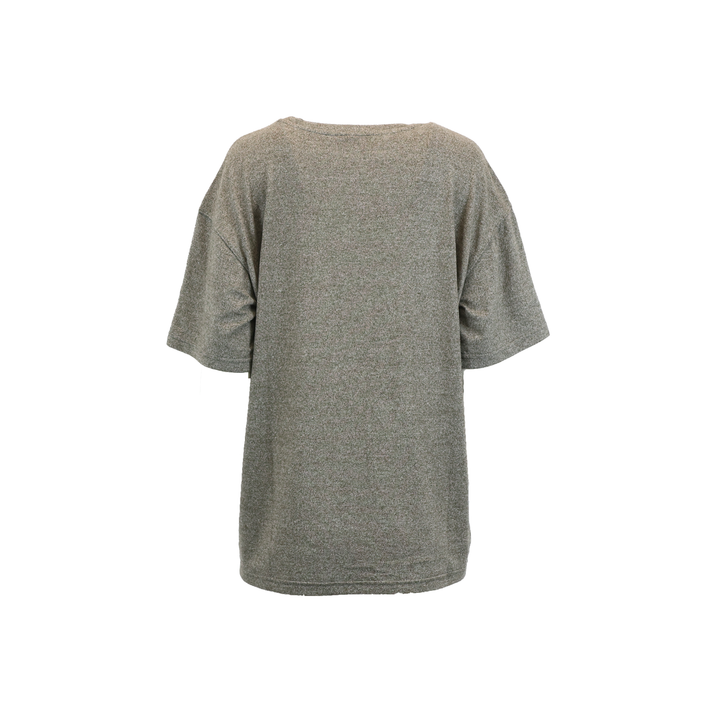 Brushed Hacci Oversized Boyfriend Tee