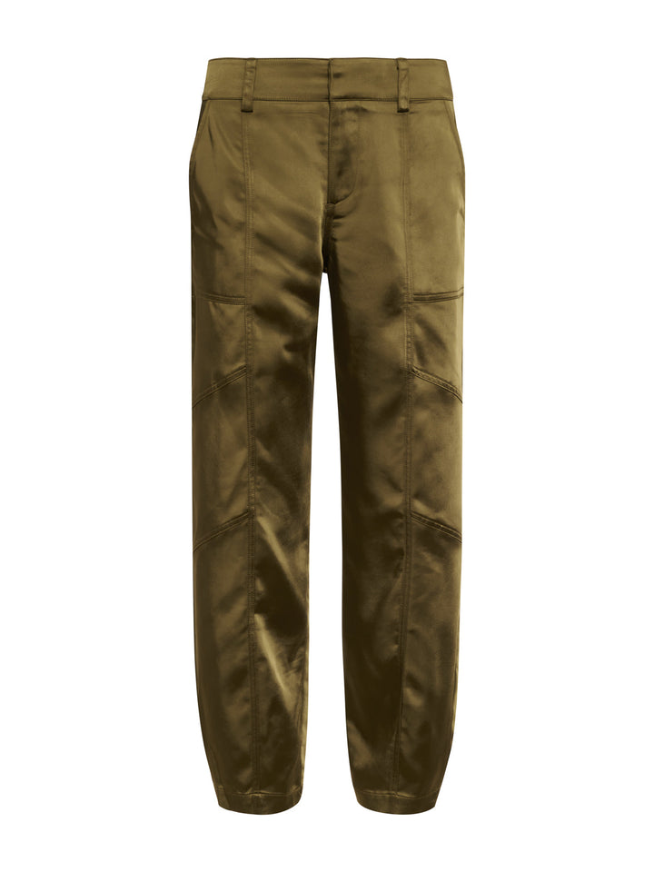 SAHARA SATIN TAPPERED PANT