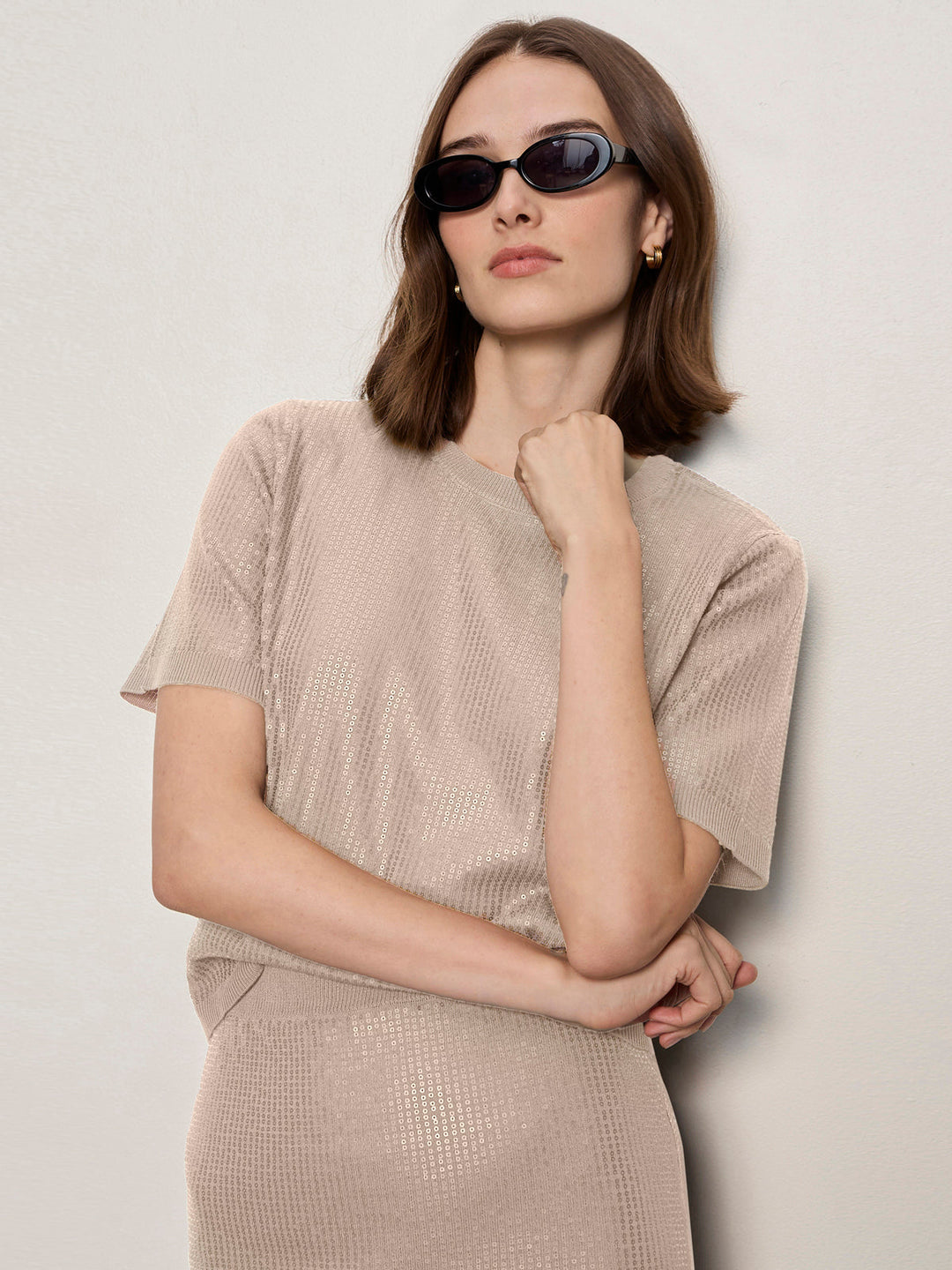 SPARKLE SEQUIN SWEATER