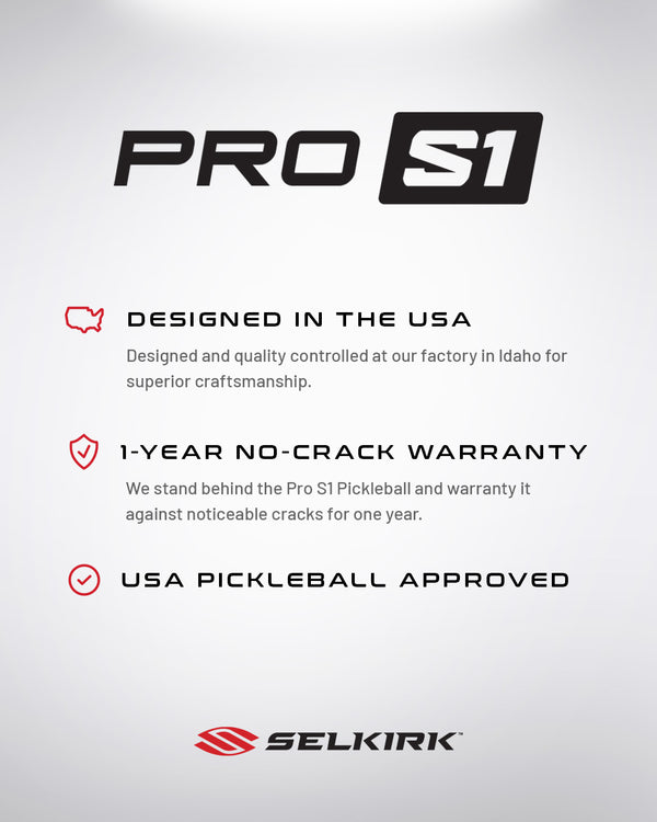 Pro S1 4-pack Pickleballs