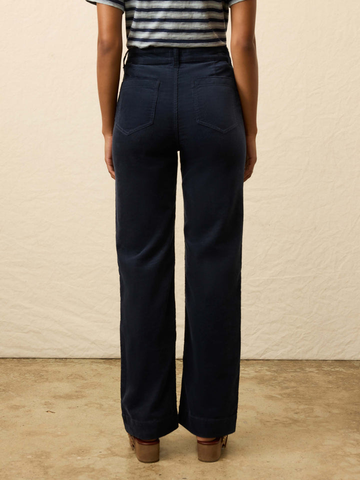 Stretch Terry Cord Patch Pocket Pant