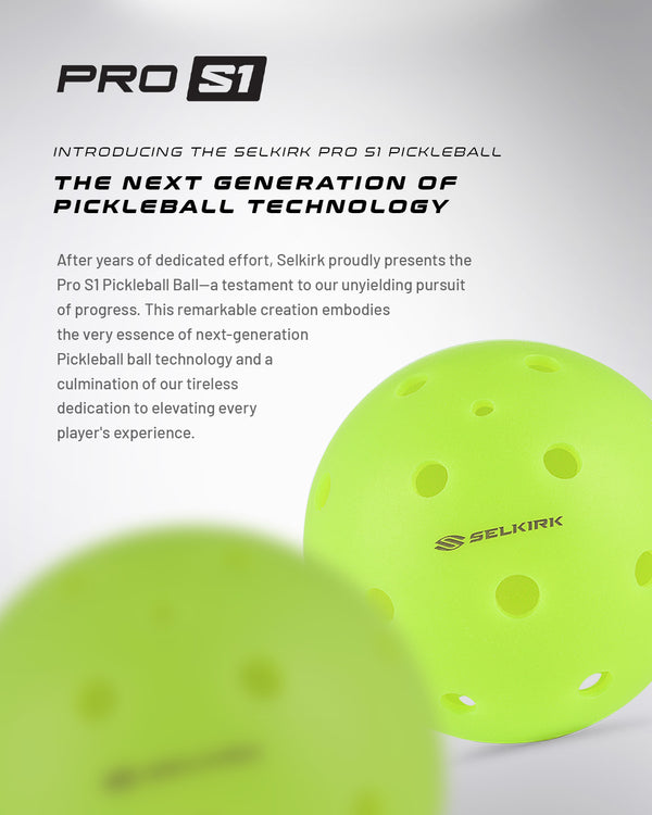 Pro S1 4-pack Pickleballs