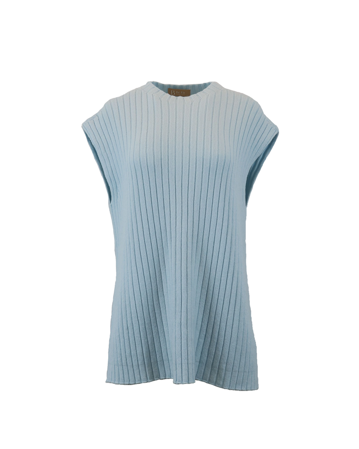 ARIA SLEEVELESS KNIT SWEATER VEST