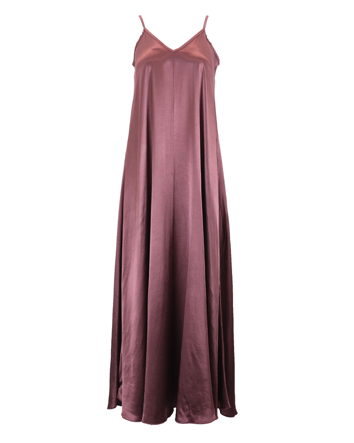 SILKY SLIP MAXI DRESS