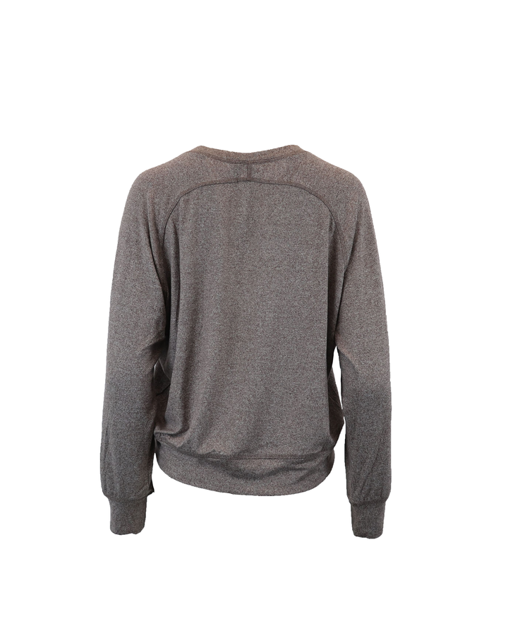 Brushed Pleat Hacci Lounge Long Sleeve