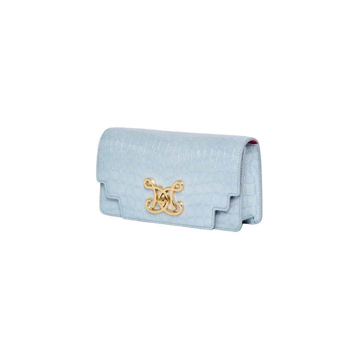 Envelope Faux Croc Bag