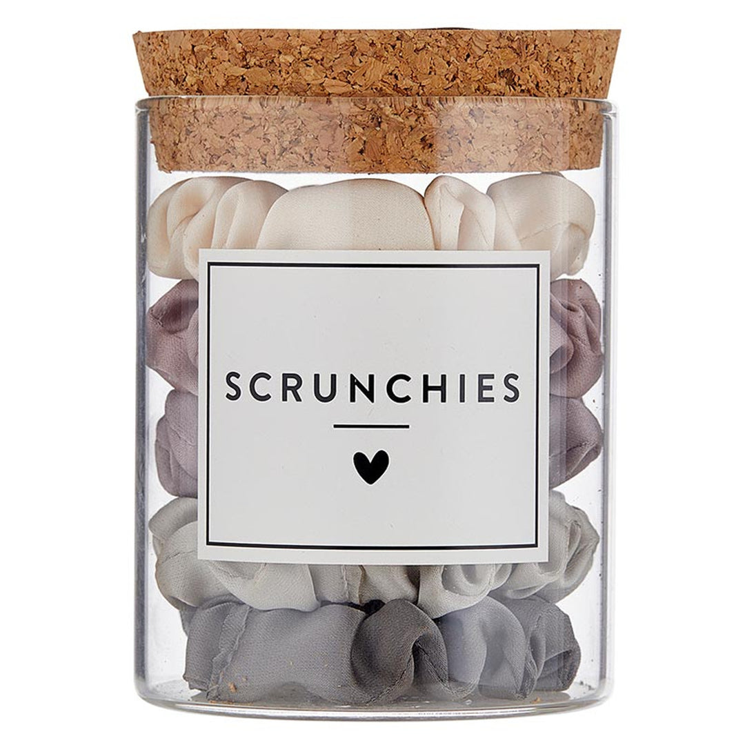 Satin Scrunchies Jar