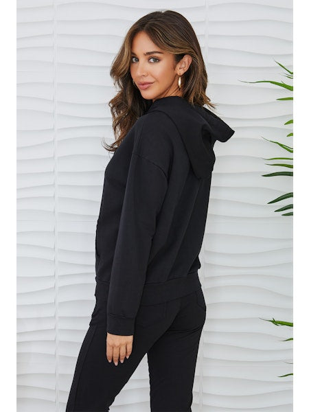 LIGHTWEIGHT HOODIE SWEATSHIRT