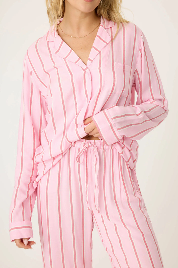 Stripe Hype PJ Set