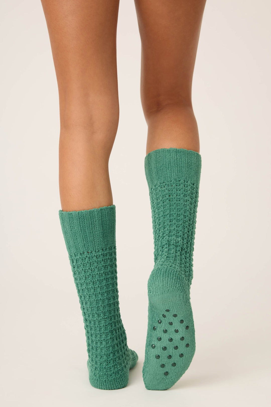 Chenille Waffle Cozy Socks