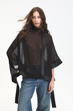 CARTER SHEER BLOUSE