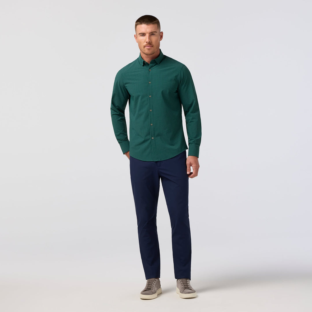 Leeward No Tuck LS Dress Shirt (Trim Fit)