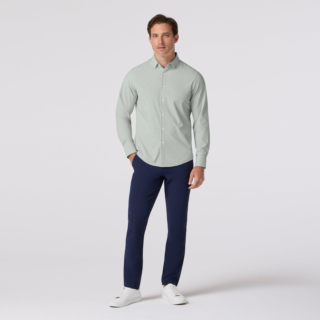 Leeward No Tuck LS Dress Shirt - trim fit