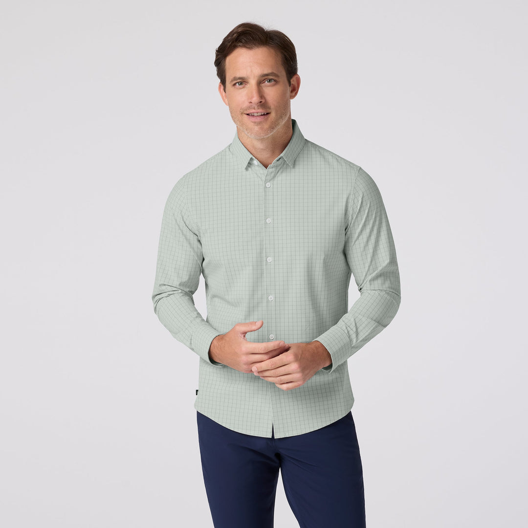 Leeward No Tuck LS Dress Shirt - trim fit