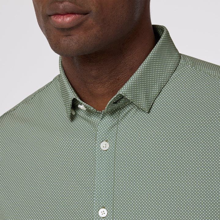 Leeward No Tuck LS Dress Shirt - Trim Fit