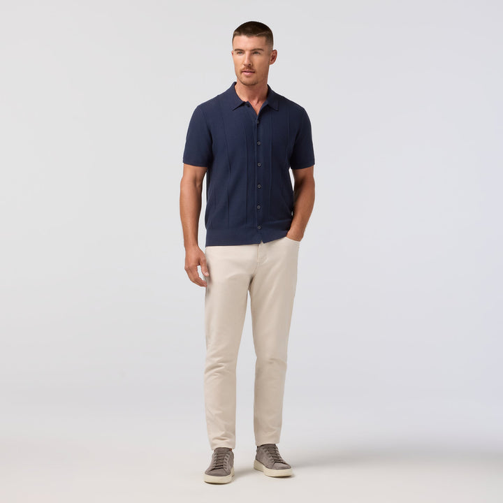 Ashe SS Polo Sweater (Trim Fit)