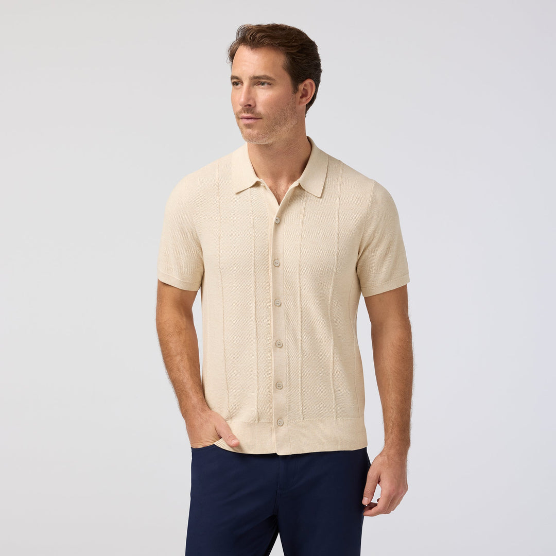 Ashe SS Polo Sweater (Trim Fit)