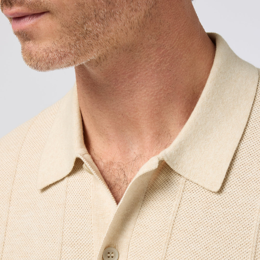 Ashe SS Polo Sweater (Trim Fit)