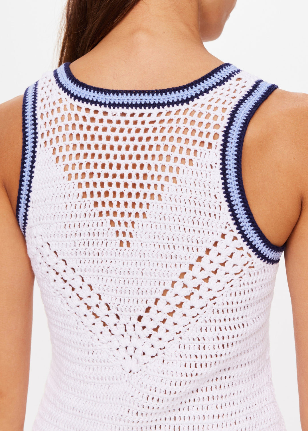 ELSA CROCHET MINI DRESS