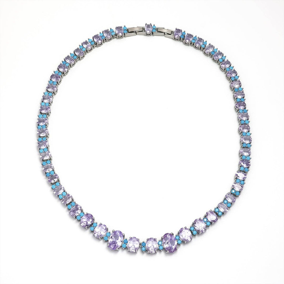 CZ Oval Diamond Tennis