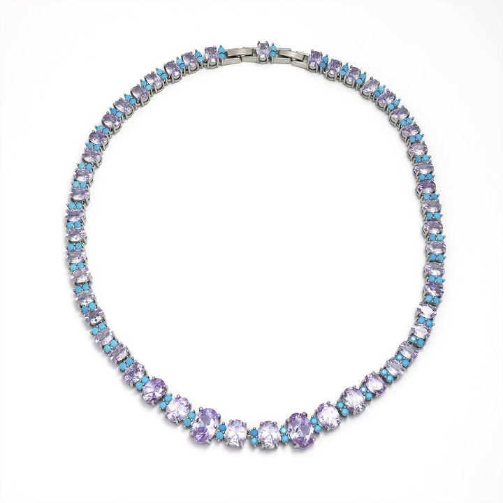 CZ Oval Diamond Tennis