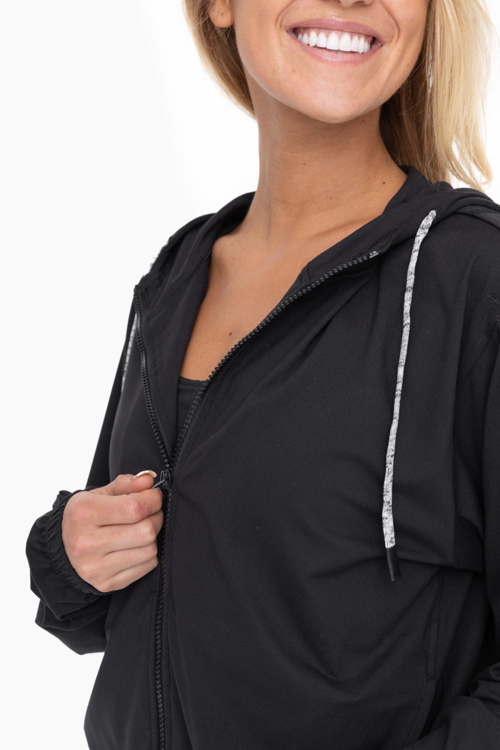 FlexComfort Hooded Zip Jacket