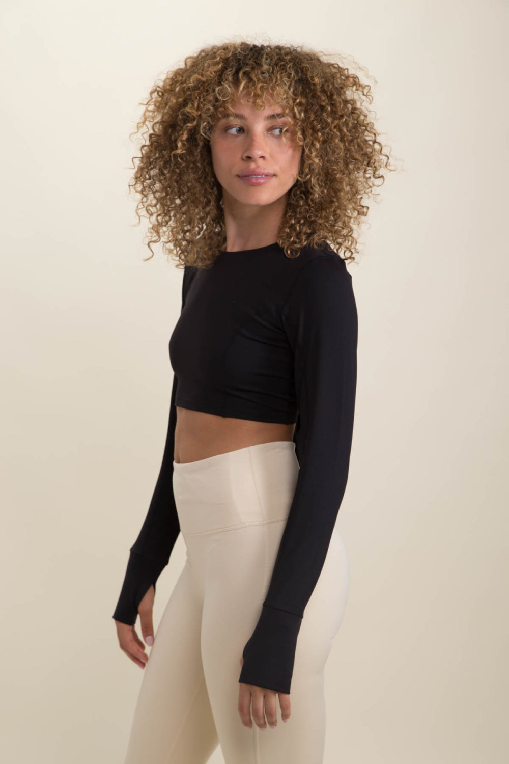 Long-Sleeve Top With Tie-Back