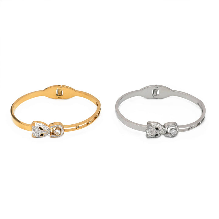 CZ Animal Bangle Bracelet