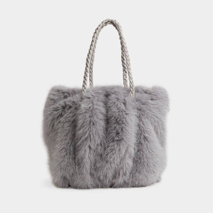 Priscilla Faux Fur Tote