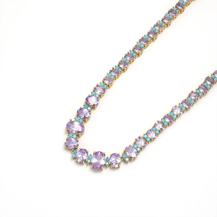 CZ Oval Diamond Tennis