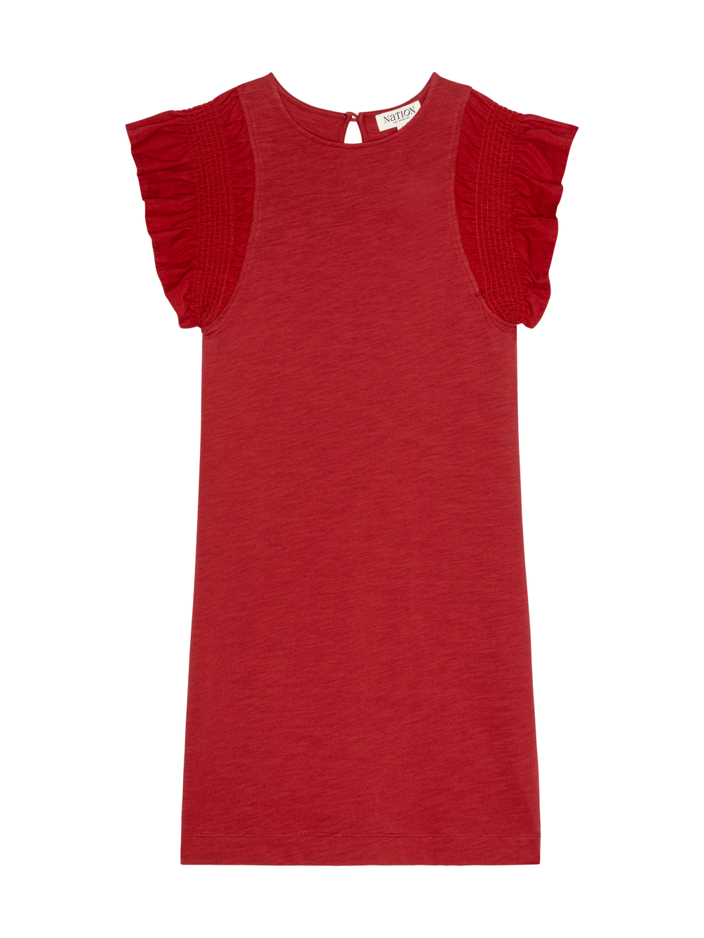 Ellis Ruffle Sleeve Dress
