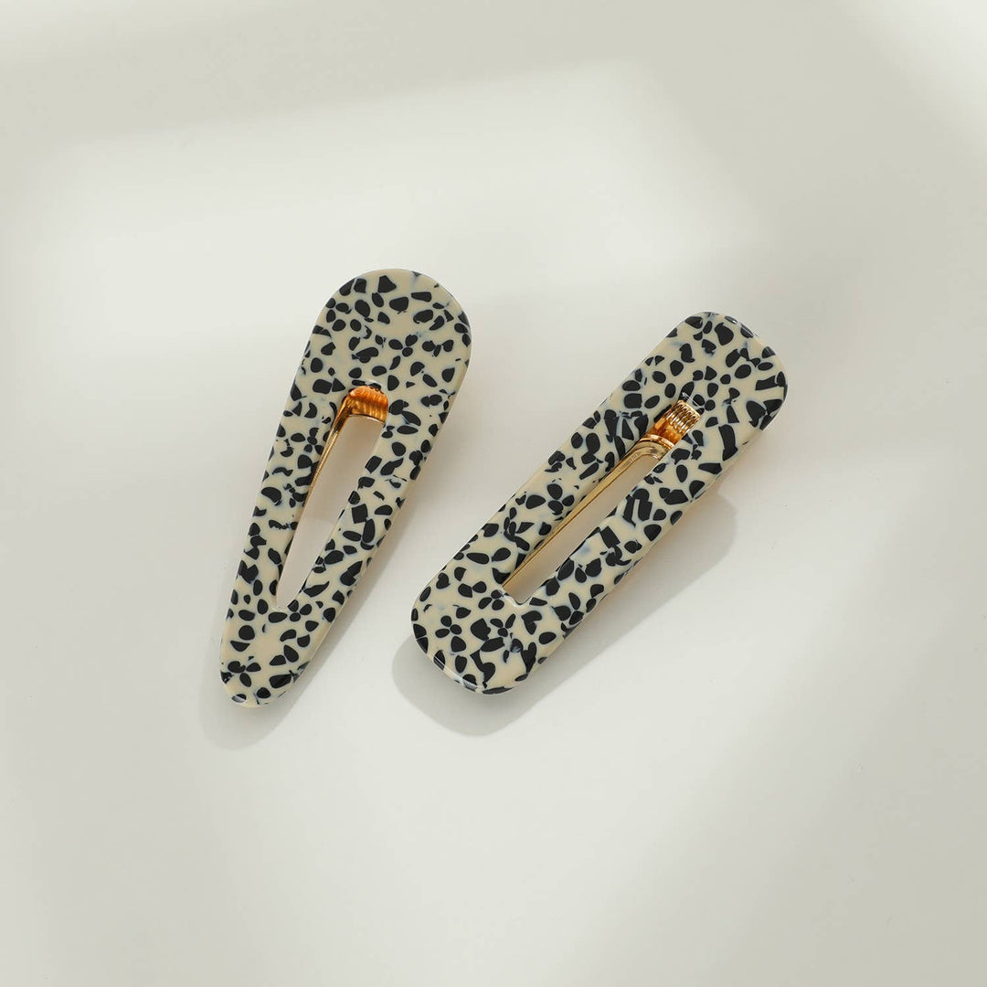 Gemma Classic | Printed Eco-Friendly Hair Clip (Set of 2)