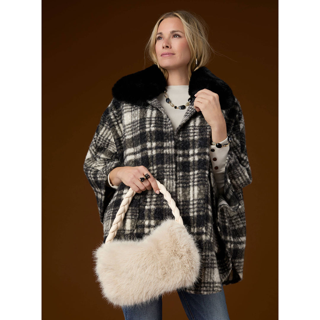 Gia Faux Fur Mini Tote