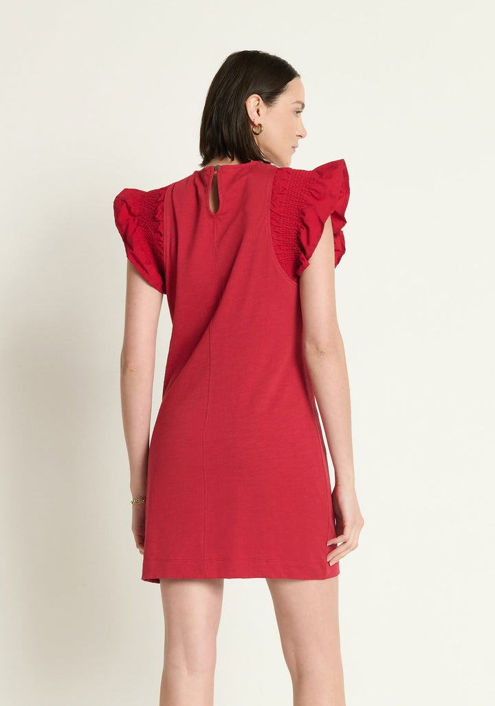 Ellis Ruffle Sleeve Dress
