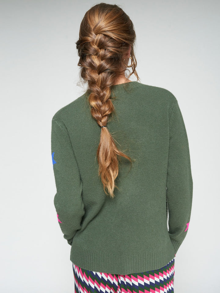 KNITWEAR ALINA STARS CARDIGAN