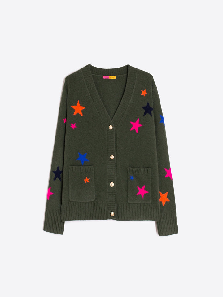 KNITWEAR ALINA STARS CARDIGAN